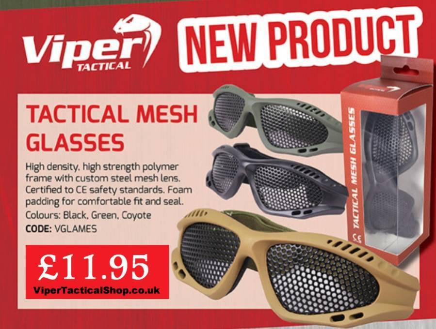 Viper Tactical Mesh Glasses