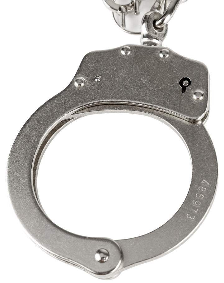 Viper TACTICAL Professional Heavy Duty Police Handcuffs Nickel Plated Steel with 2 Keys Individually Serial Numbered