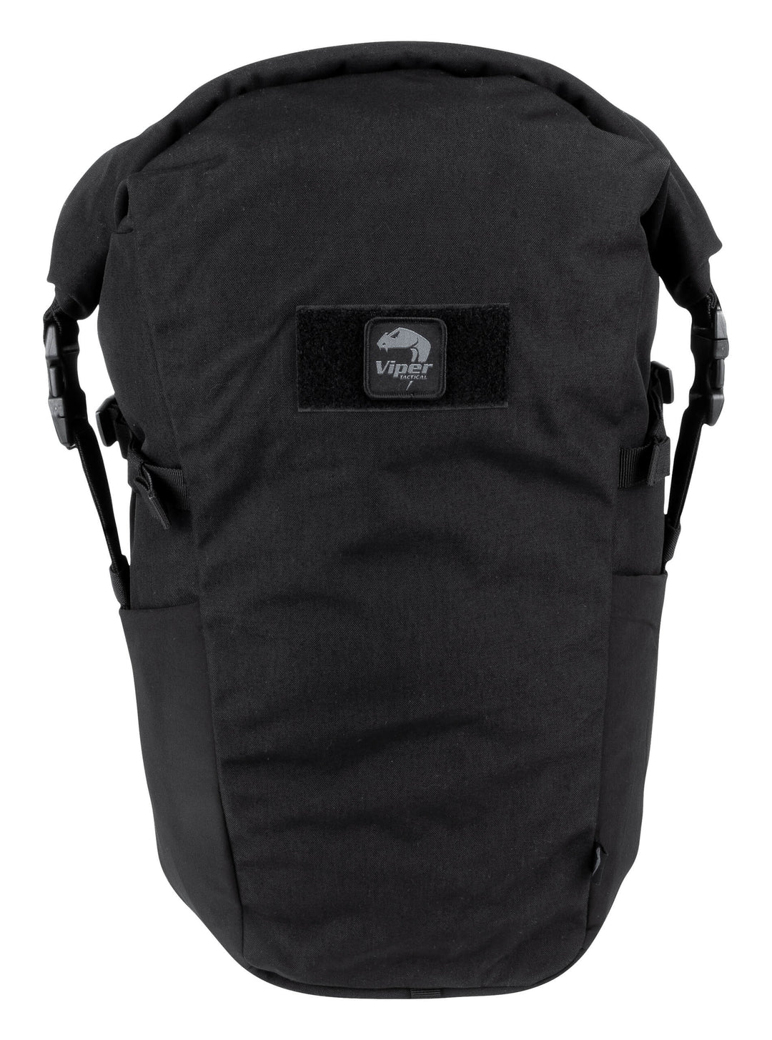 Viper TACTICAL Roll Top Backpack – Durable Cordura Tactical Fold Top Rucksack with Padded Straps, Quick-Access, External Pockets & Hook-and-Loop Patch Panel – Ideal for Hiking, Hunting