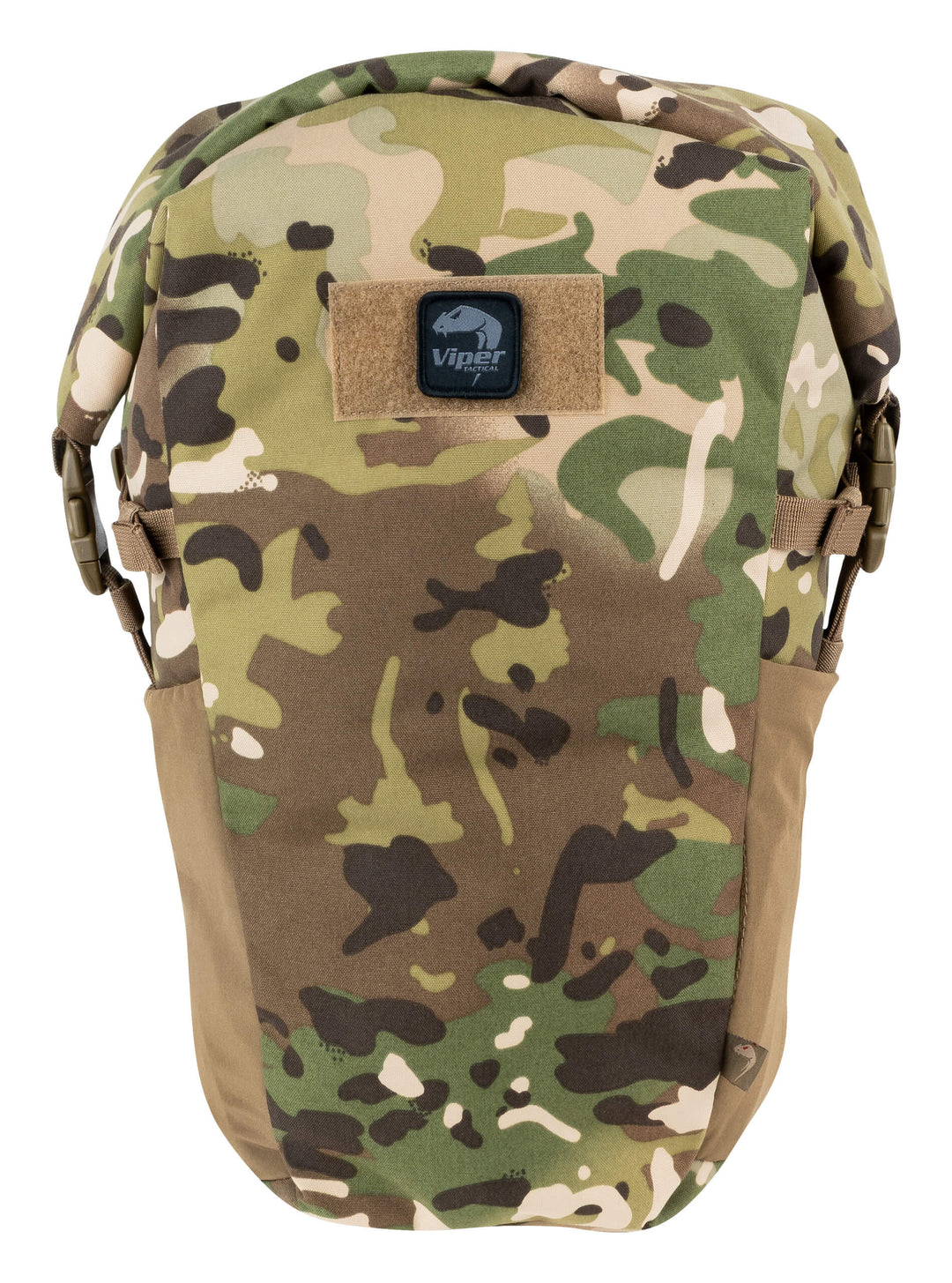Viper TACTICAL Roll Top Backpack – Durable Cordura Tactical Fold Top Rucksack with Padded Straps, Quick-Access, External Pockets & Hook-and-Loop Patch Panel – Ideal for Hiking, Hunting